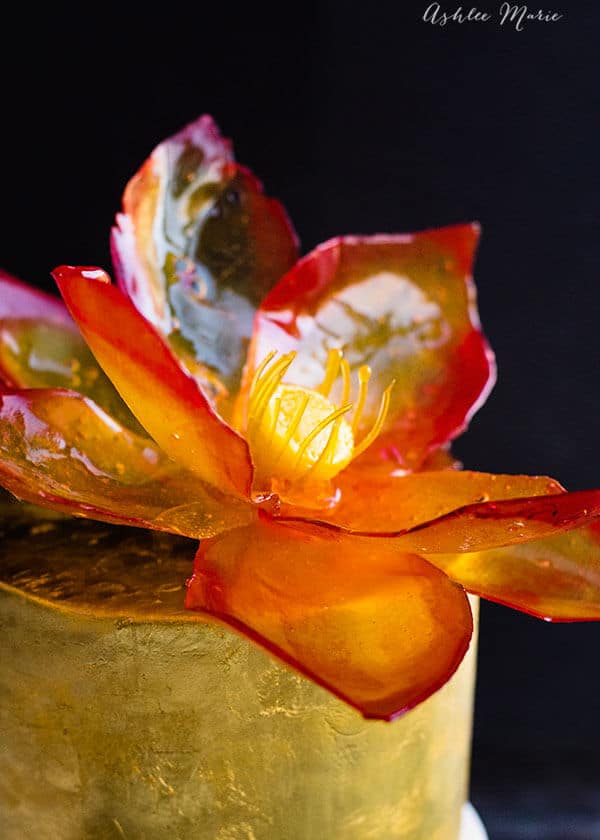 isomalt lotus flower tutorial
