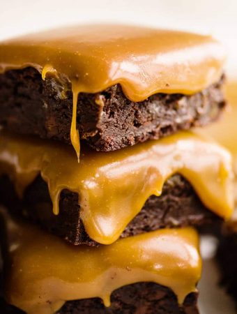 Salted Caramel Brownies - with video