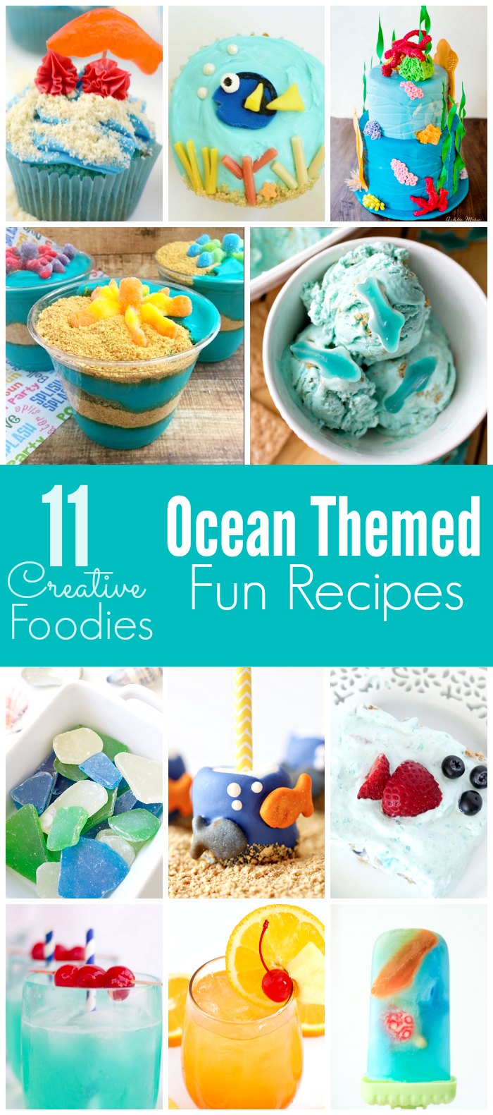 Ten Ocean Themed Recipes and party food