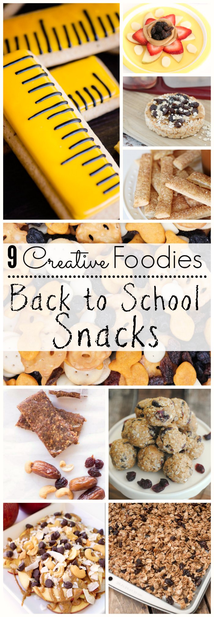Back to School Snacks #CreativeFoodies