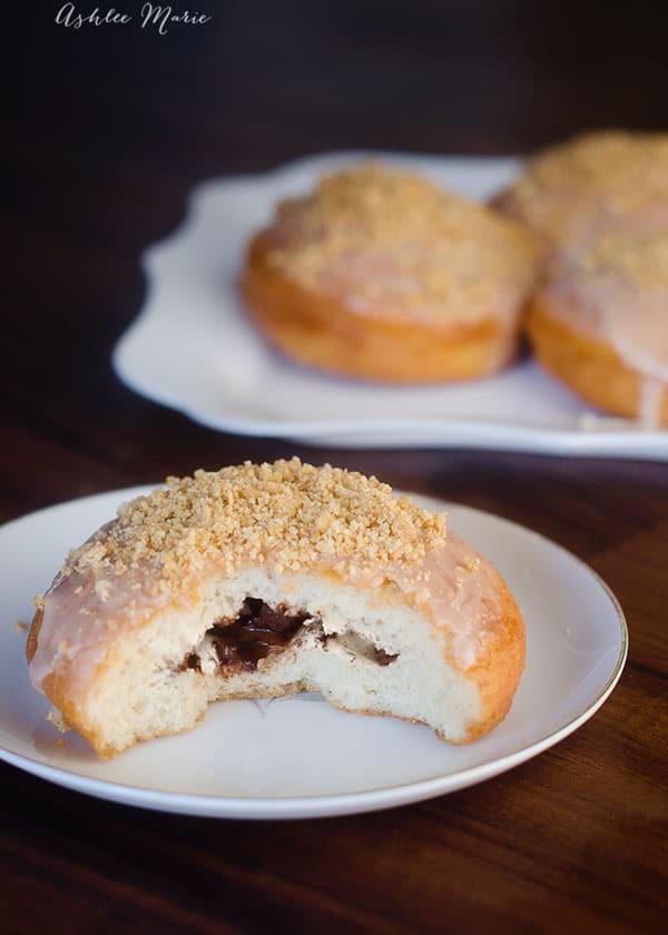 we love smores at our house, and making a donut version of one of my favorite treats is easy and delicious