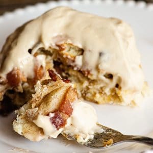 Maple Bacon Cinnamon Rolls
