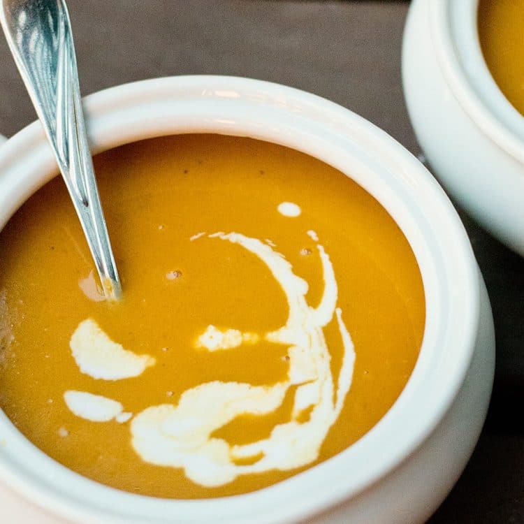 coconut pumpkin soup recipe