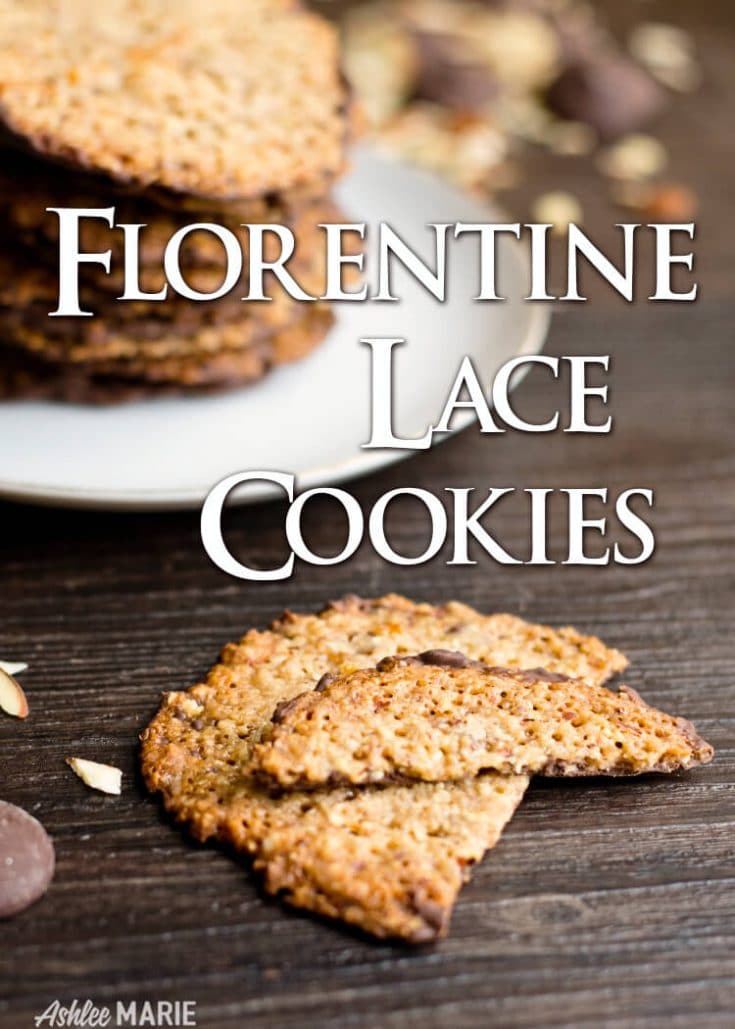 Italian Florentine Almond Lace Cookie Recipe - Ashlee Marie - real fun ...