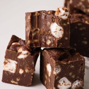 Rocky Road Fudge