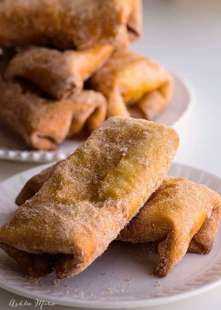 deep fried cheesecake chimichangas are easy to make and OH so good