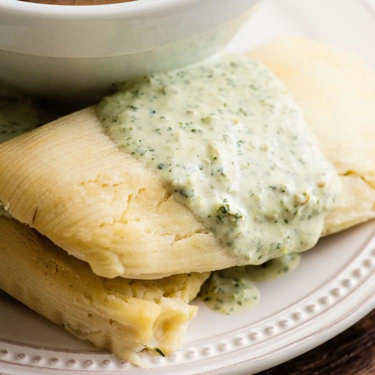 green chicken tamale recipe and video