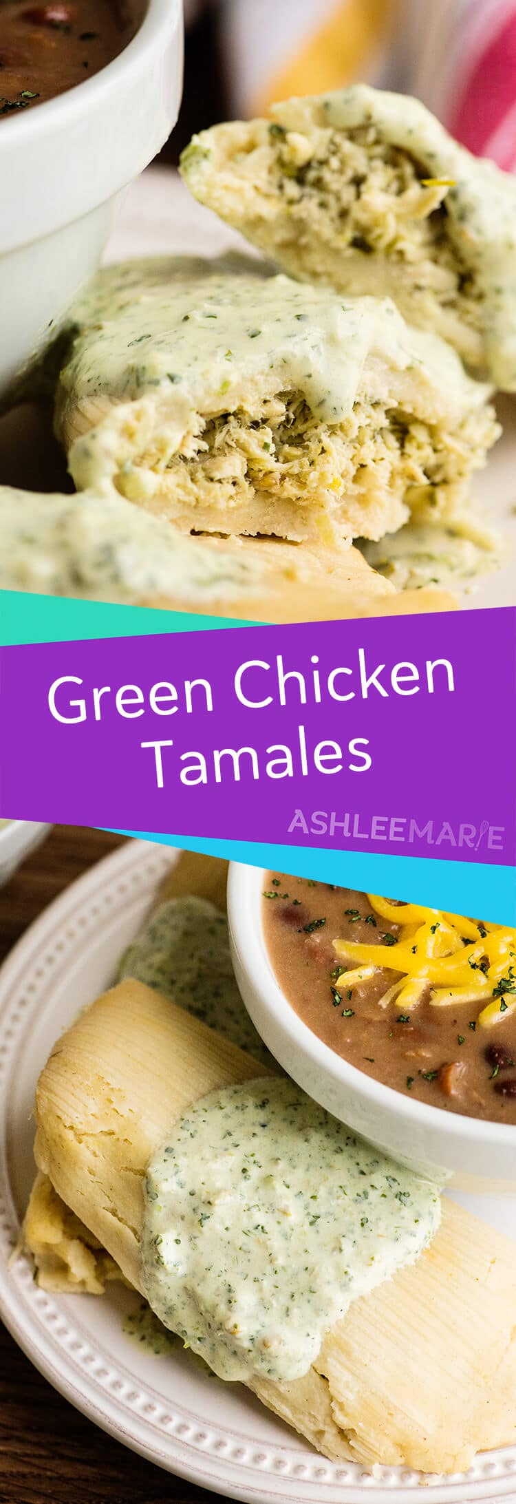 green chicken tamales