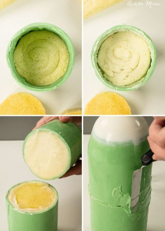 7UP soda bottle cake tutorial - Ashlee Marie - real fun with real food