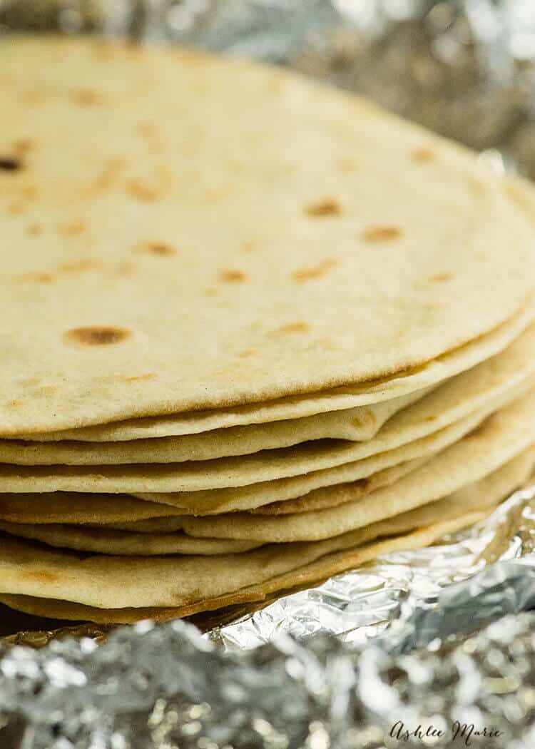 a quick and easy video tutorial for making your own flour tortillas