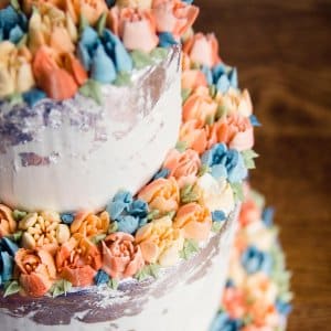 Russian piping tips tutorial and Wedding cake