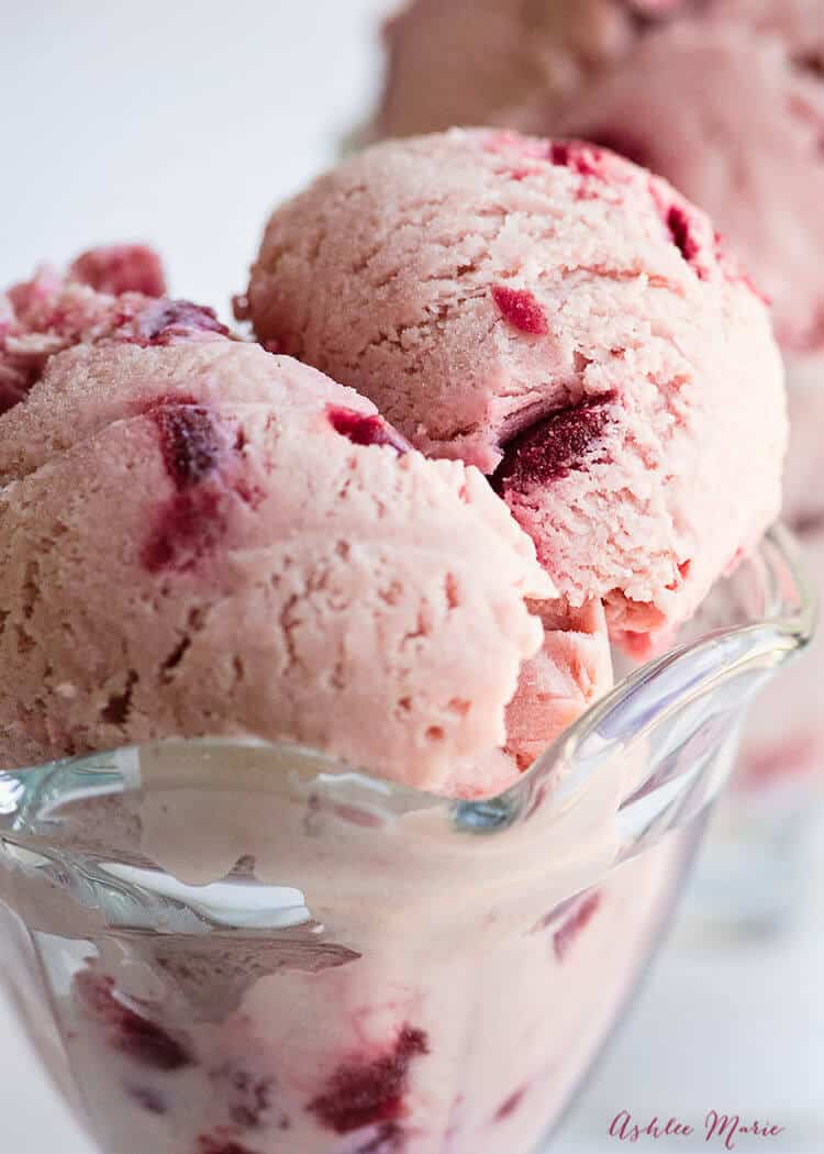 fresh cherry ice cream recipe