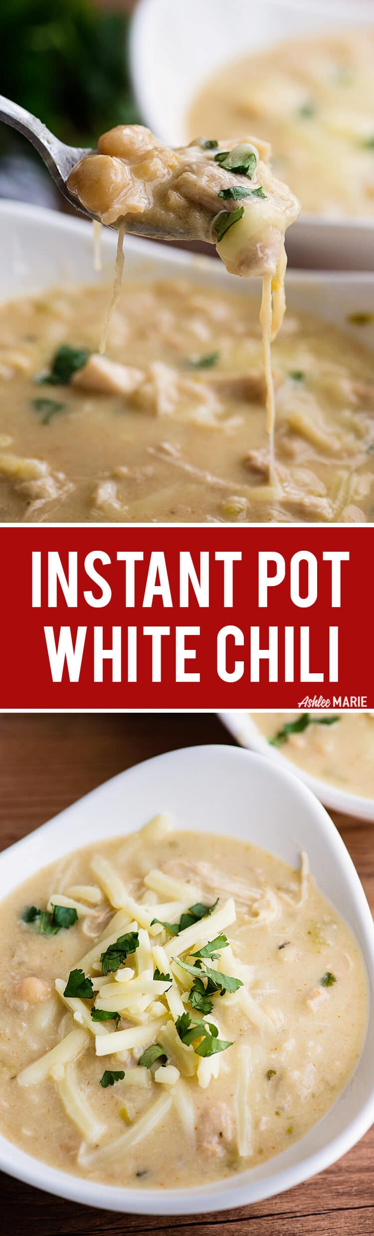 instant pot creamy white chicken chili