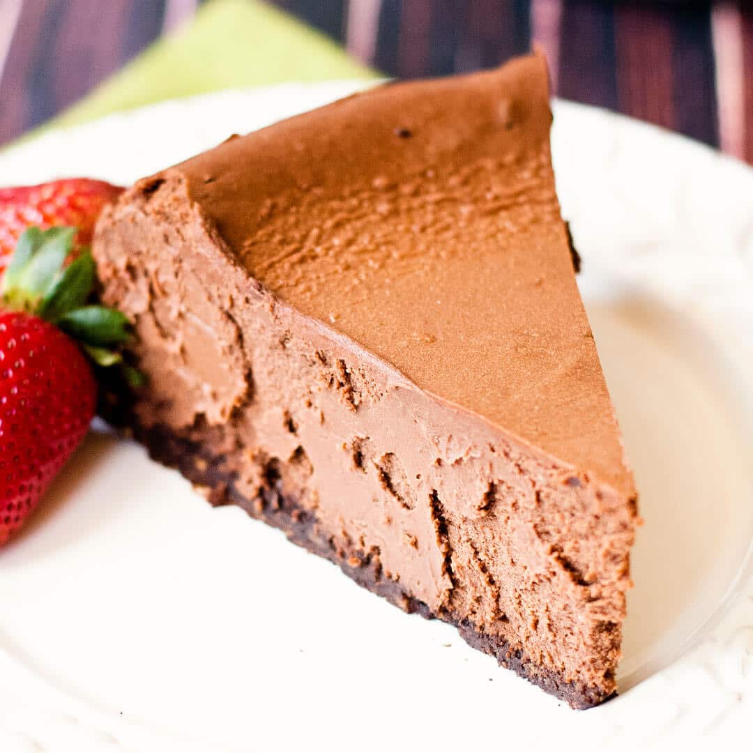 decadent and rich chocolate cheesecake recipe