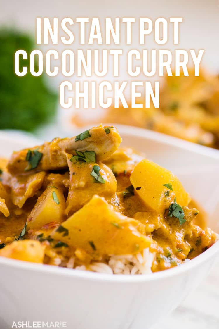 instant pot coconut curry chicken recipe
