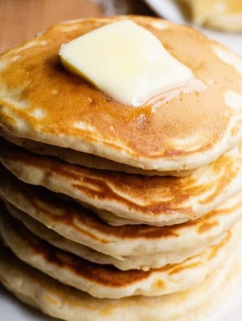 Coconut Pancake Recipe with Homemade Coconut Syrup