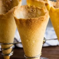 pie crust cone tutorial