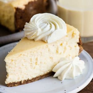 Eggnog Cheesecake Recipe