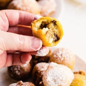 Deep Fried Cookie Dough Balls