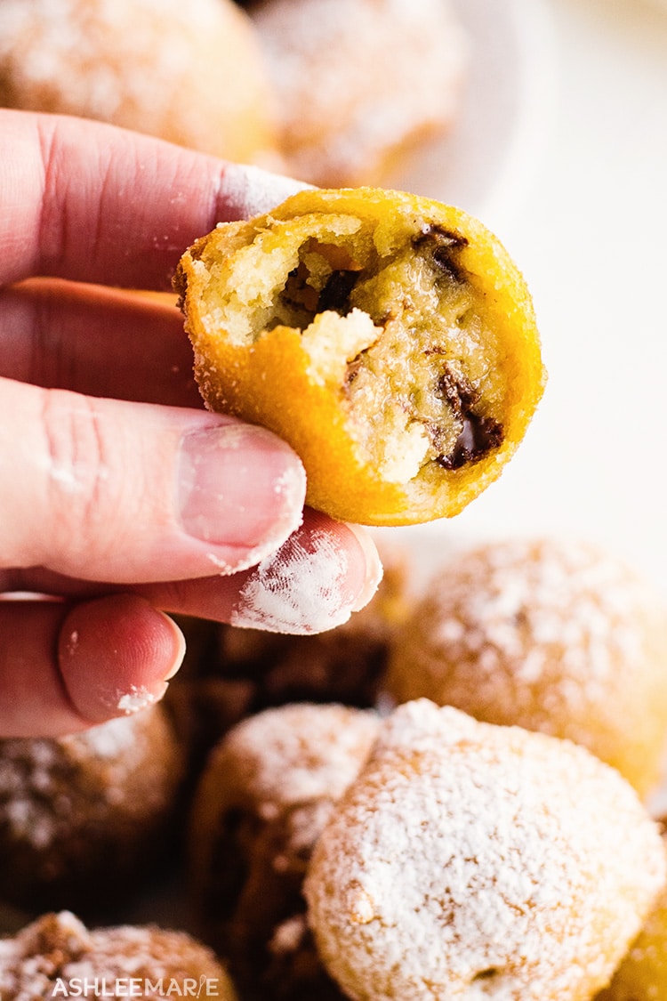 easy to make deep fried cookie dough