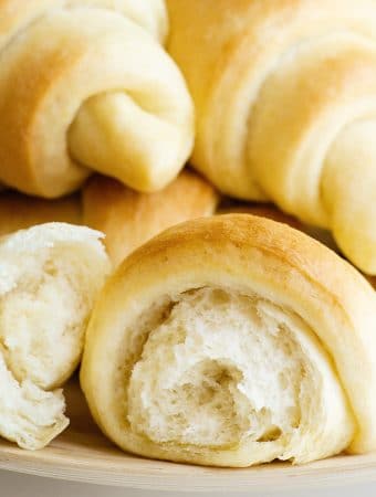 fast easy soft crescent rolls