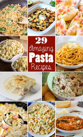 29 Comforting Pasta Recipes - Ashlee Marie - real fun with real food
