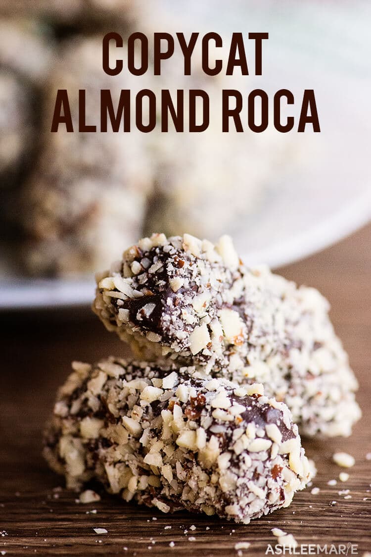 homemade almond roca