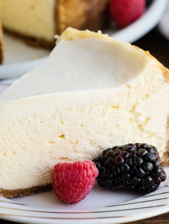 perfect creamy cheesecake recipe