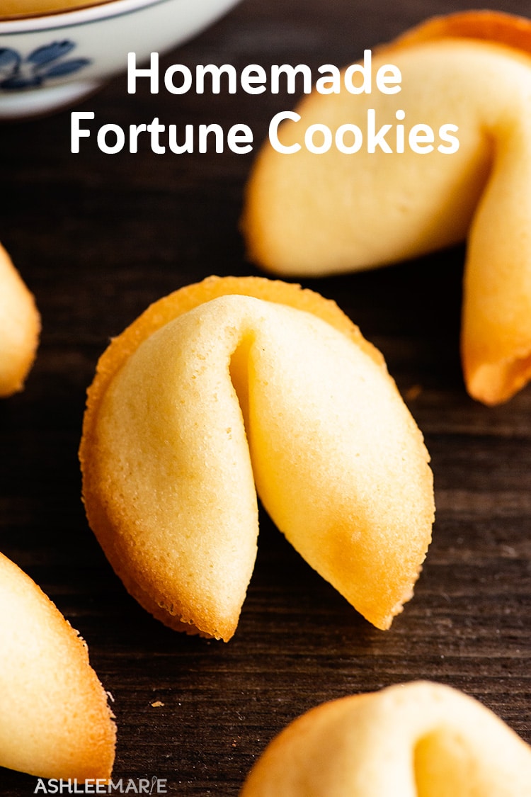 Homemade Fortune Cookie Recipe - Video Tutorial | Ashlee Marie - real ...