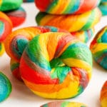 rainbow bagel recipe